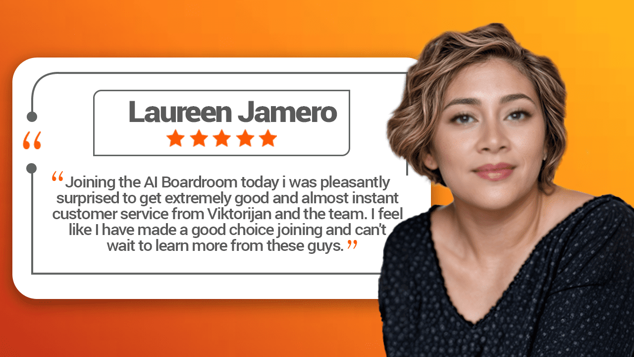 Testimonial from Laureen Jamero