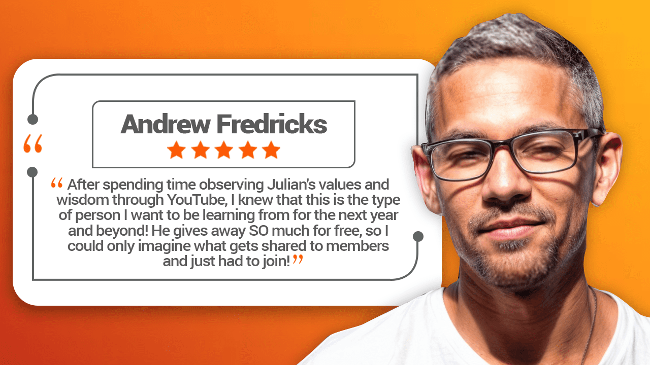 Testimonial from Andrew Fredricks