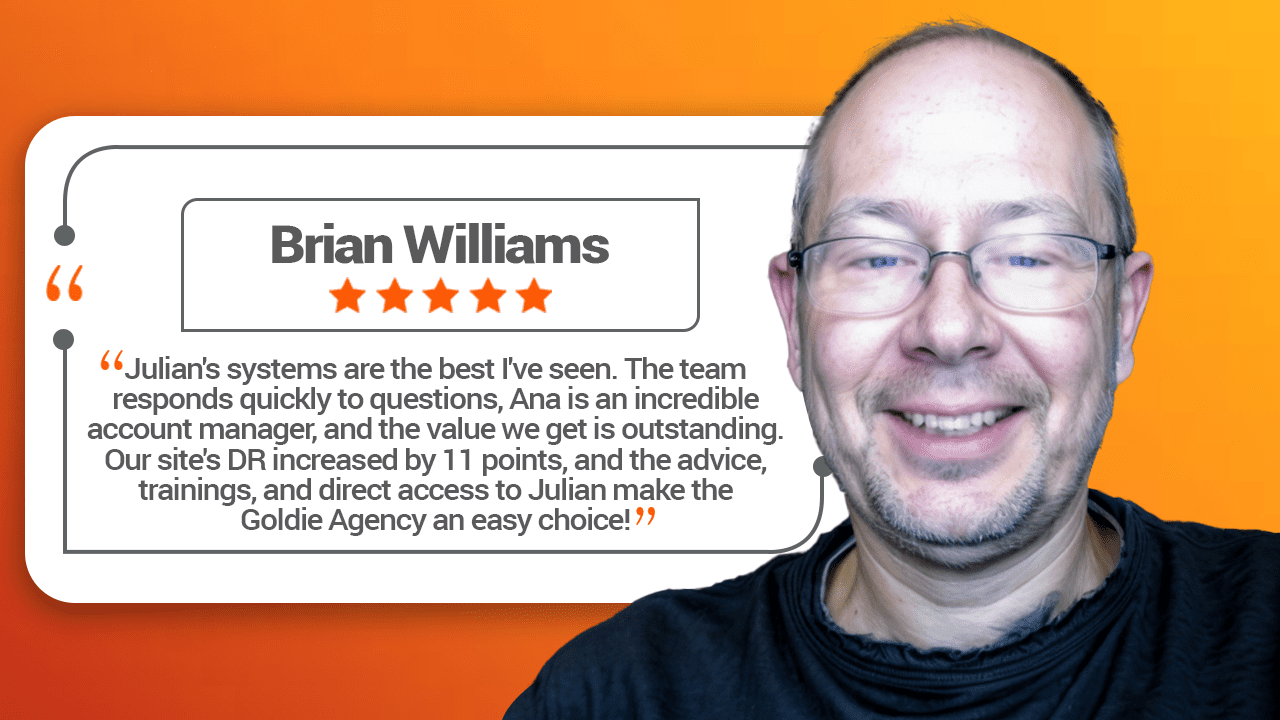 Testimonial from Brian Williams