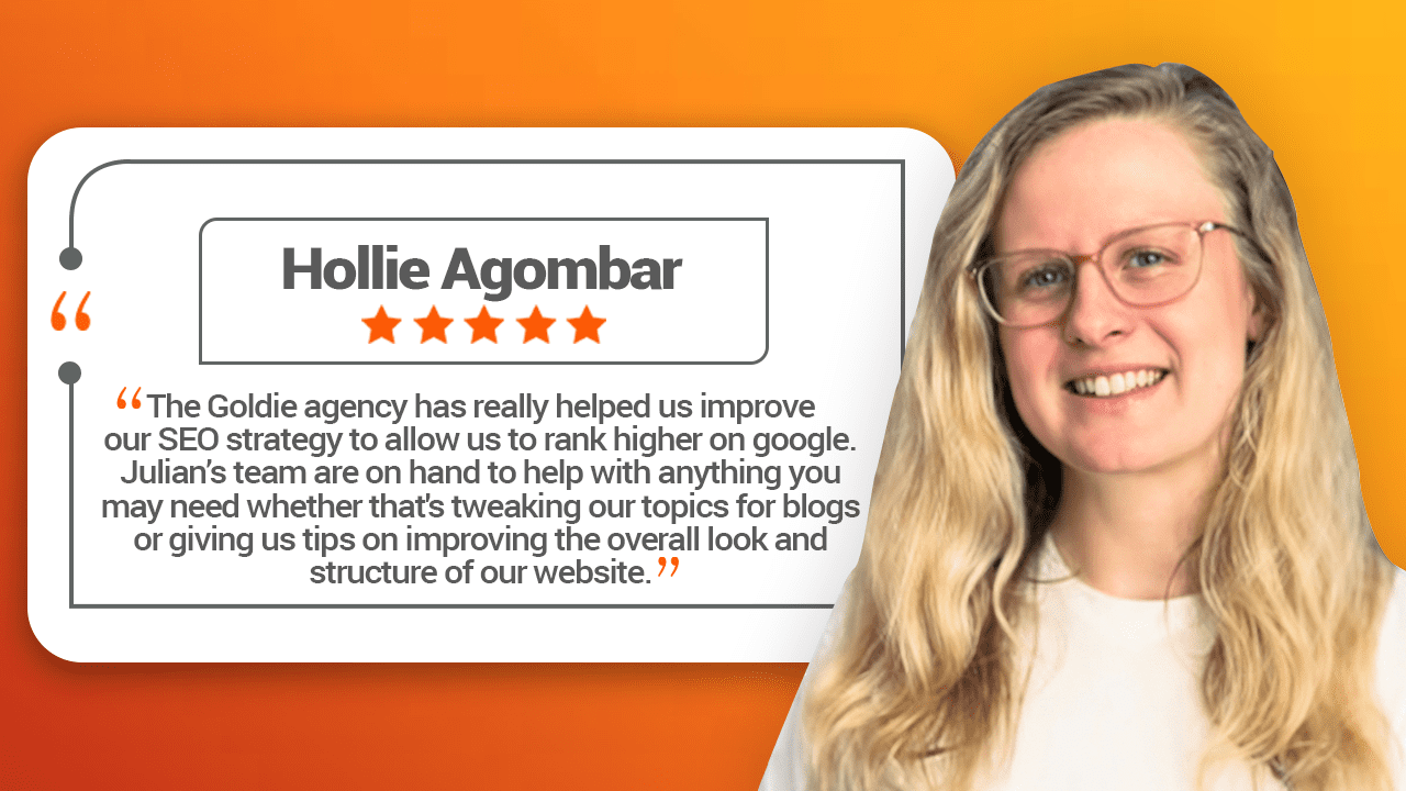 Testimonial from Hollie Agombar