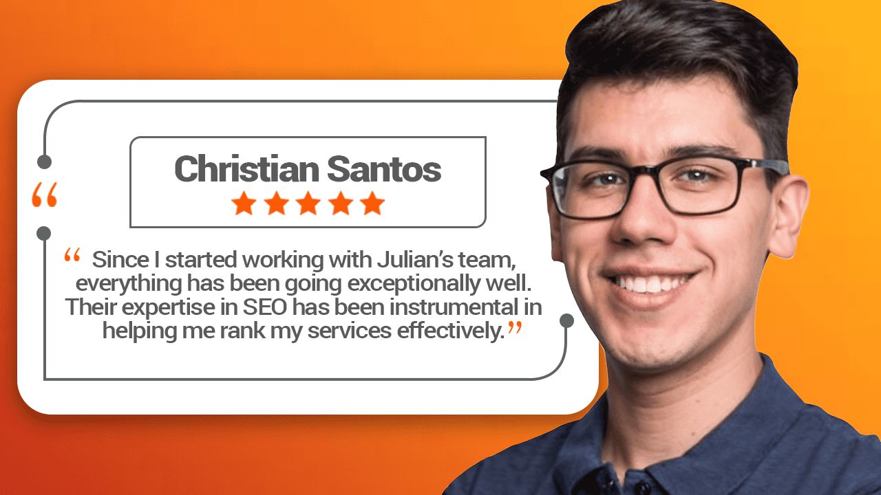 Testimonial from Christian Santos
