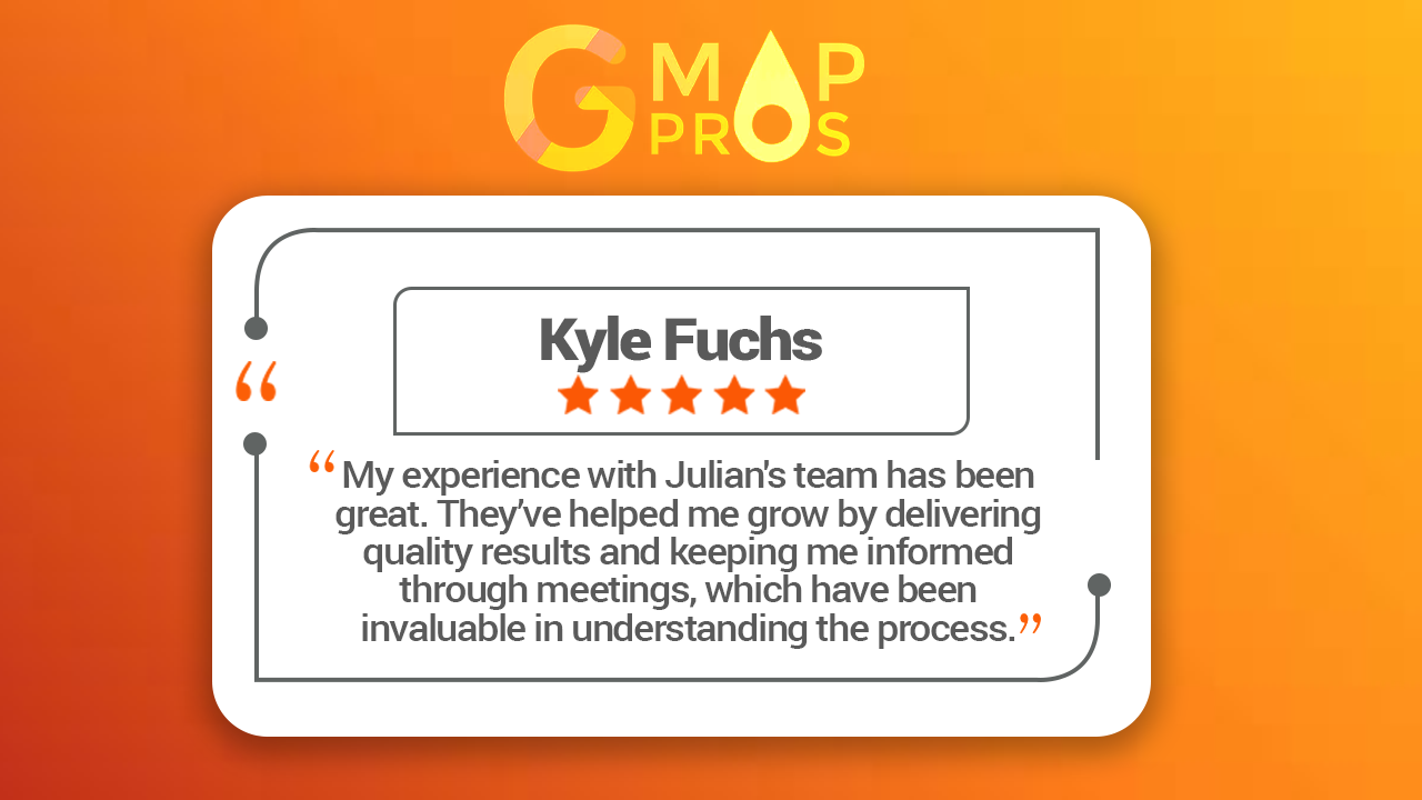 Testimonial from Kyle Fuchs, GMAP Pros
