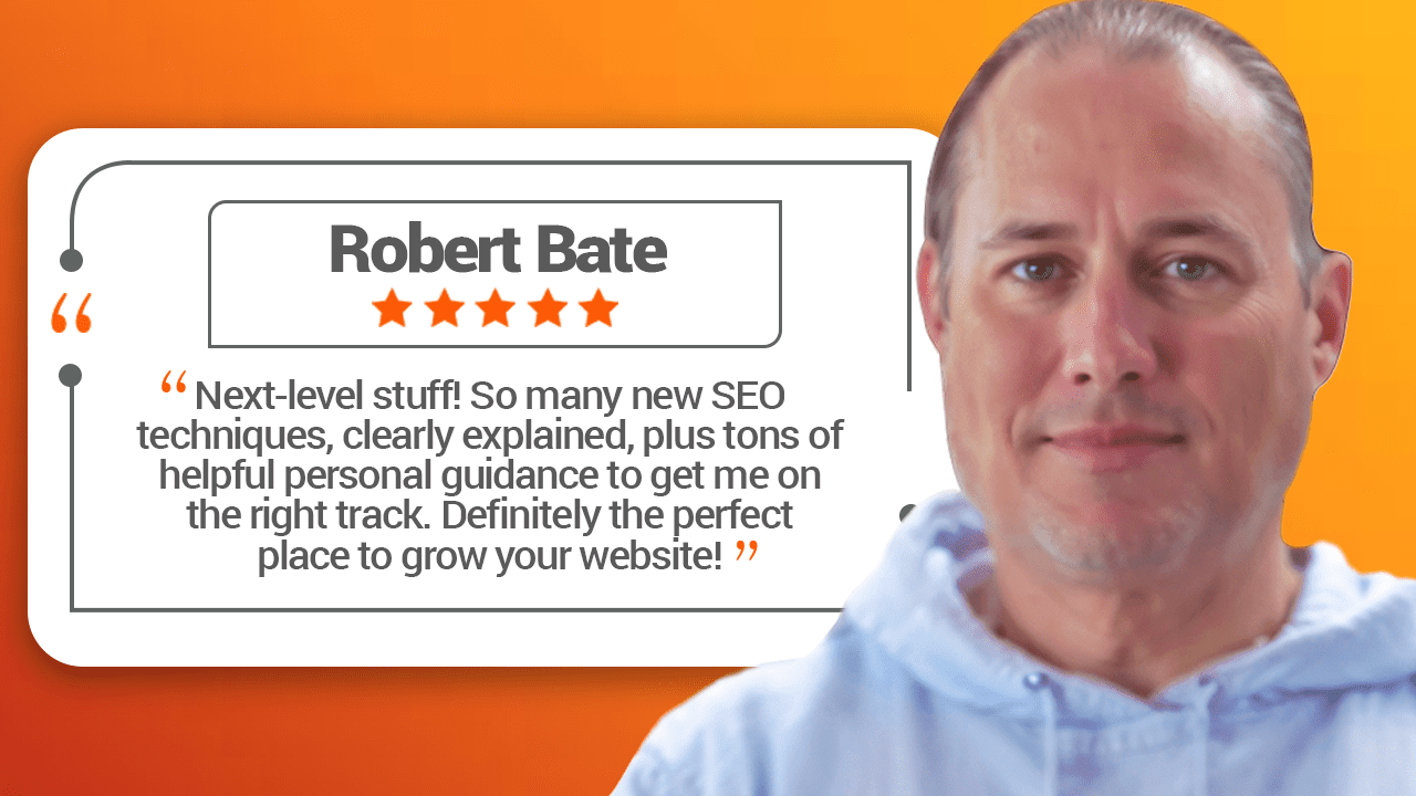 Testimonial from Robert Bate