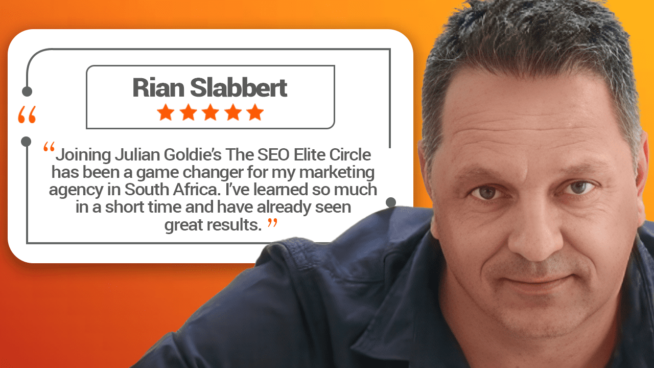 Testimonial from Rian Slabbert