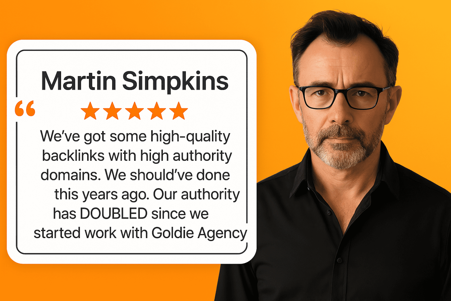 Testimonial from Martin Simpkins